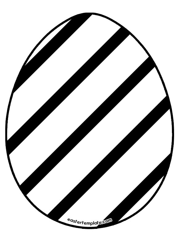 egg diagonal stripes