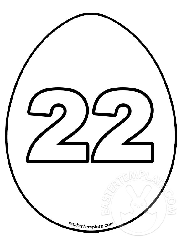22 egg number