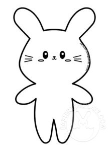 bunny doll template
