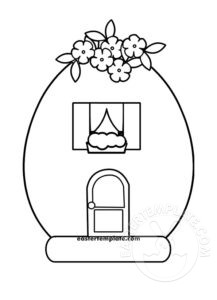 easter egg house
