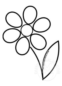 flower easter eggs