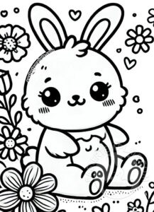 bunny sitting