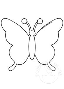 butterfly shape