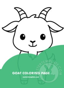 goat coloring