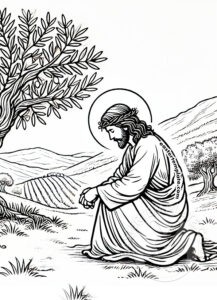 jesus pray gethsemane