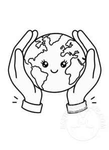 hands protecting the earth